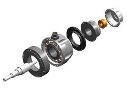 Exploded view of a Direct Drive motor